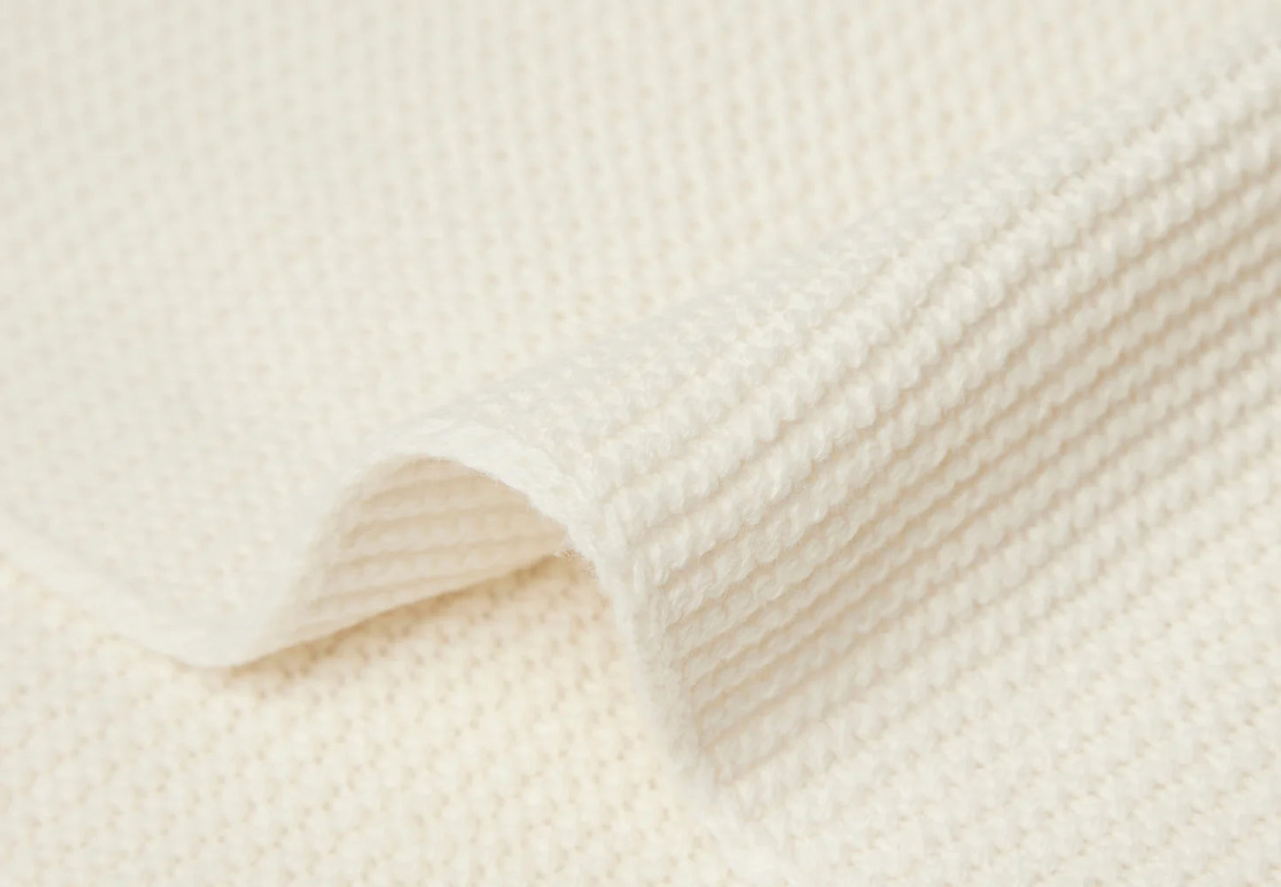 Deken Basic Knit - Ivory