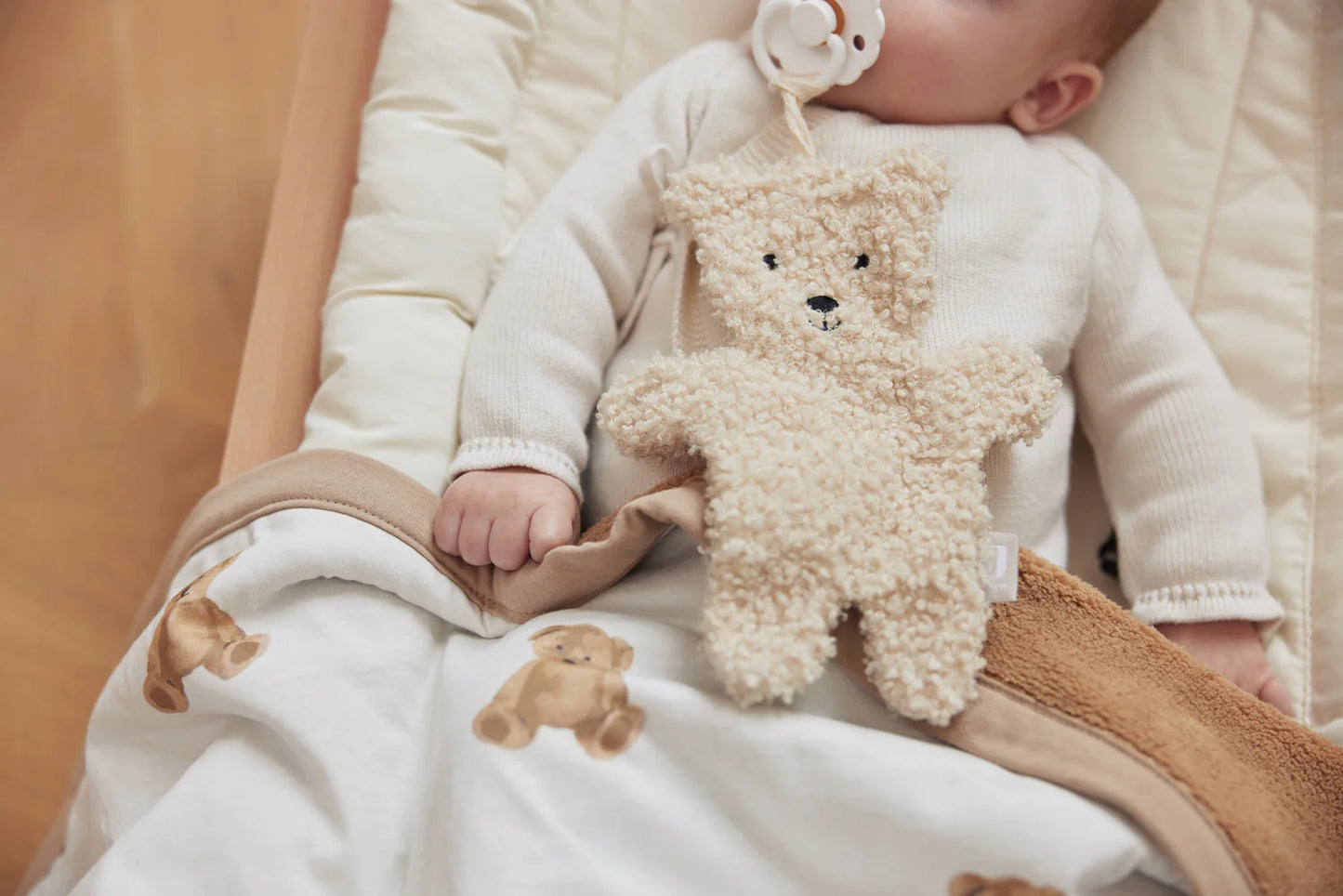 Speendoekje - Teddy Bear - Naturel - Jollein