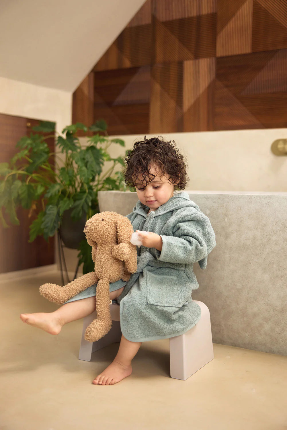 Baby Badjas - Sea Green
