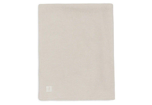 Deken Basic knit/fleece - Oatmeal