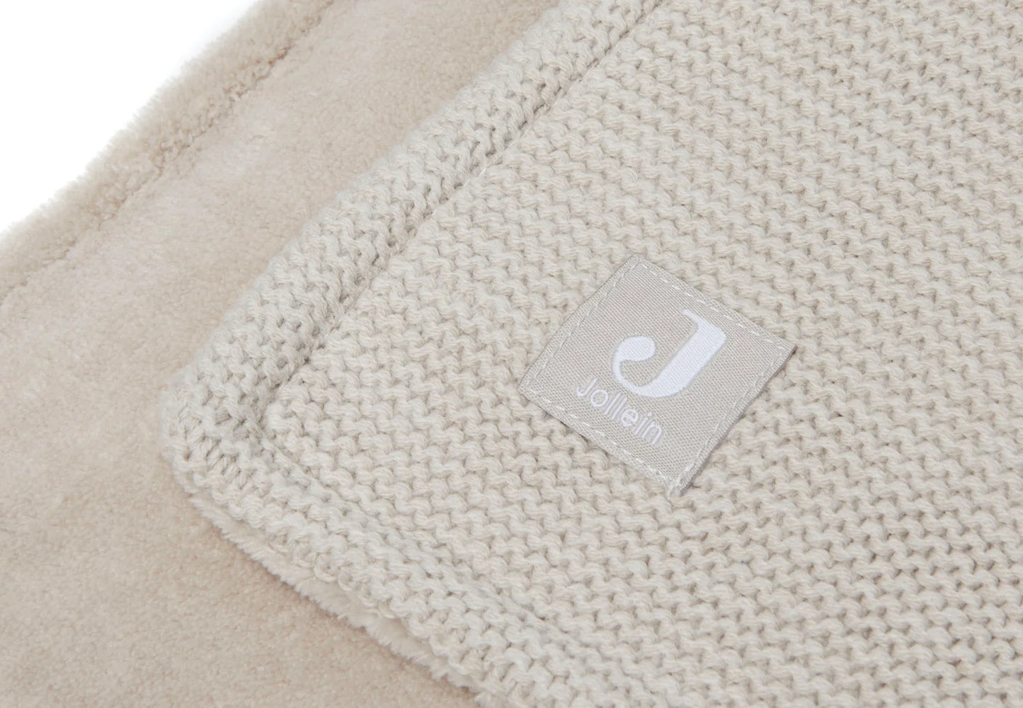 Deken Basic knit/Fleece - Nougat