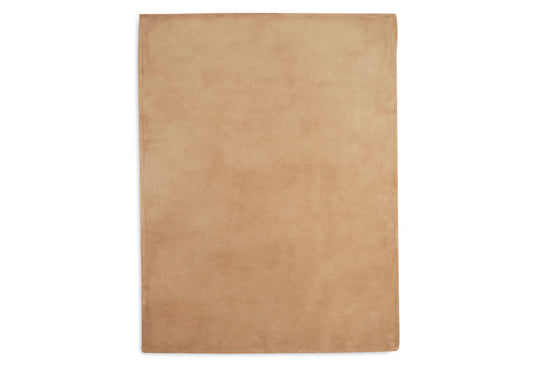 Deken Basic knit/fleece - Biscuit