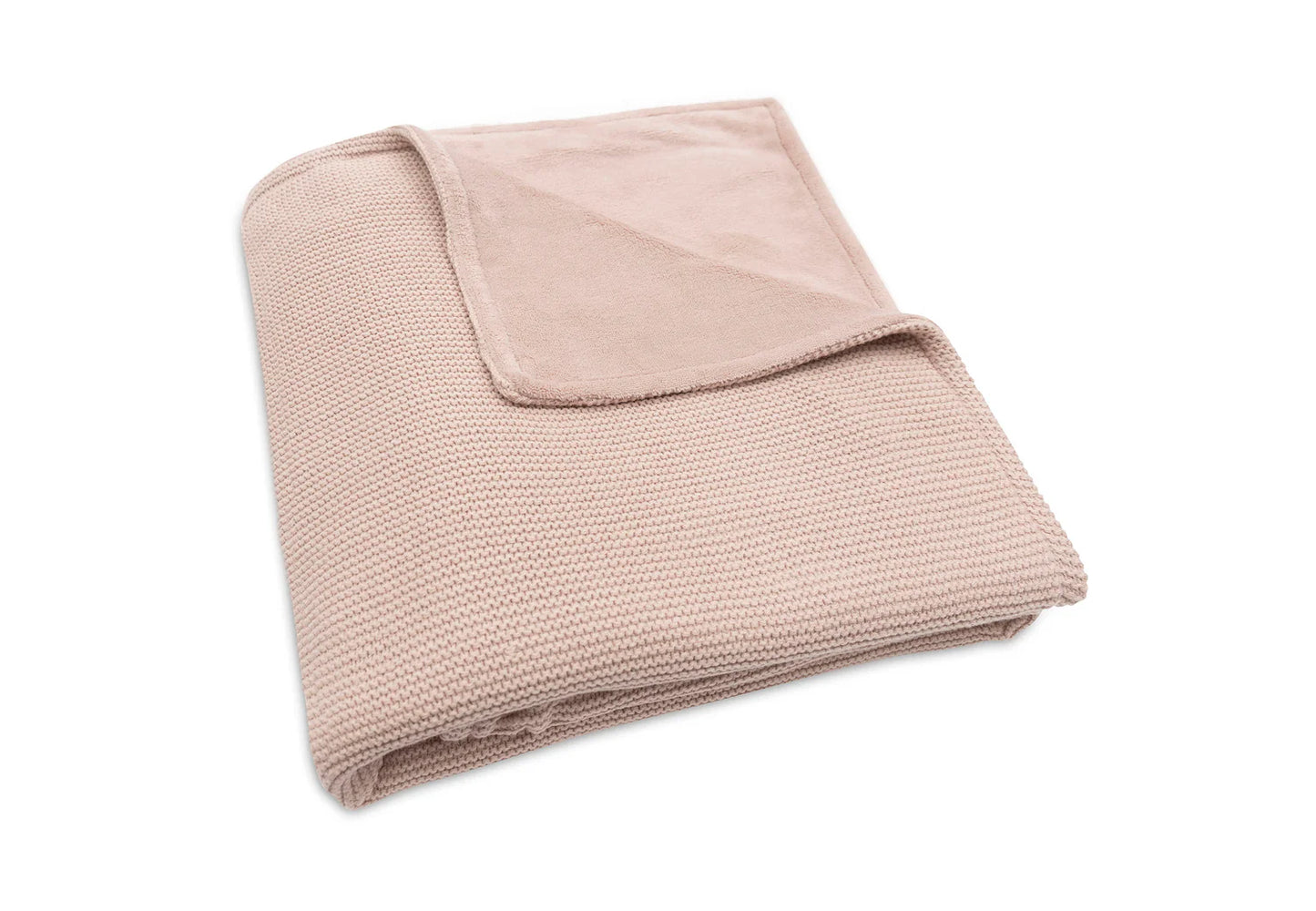 Deken - Basic knit/fleece - Wild Rose