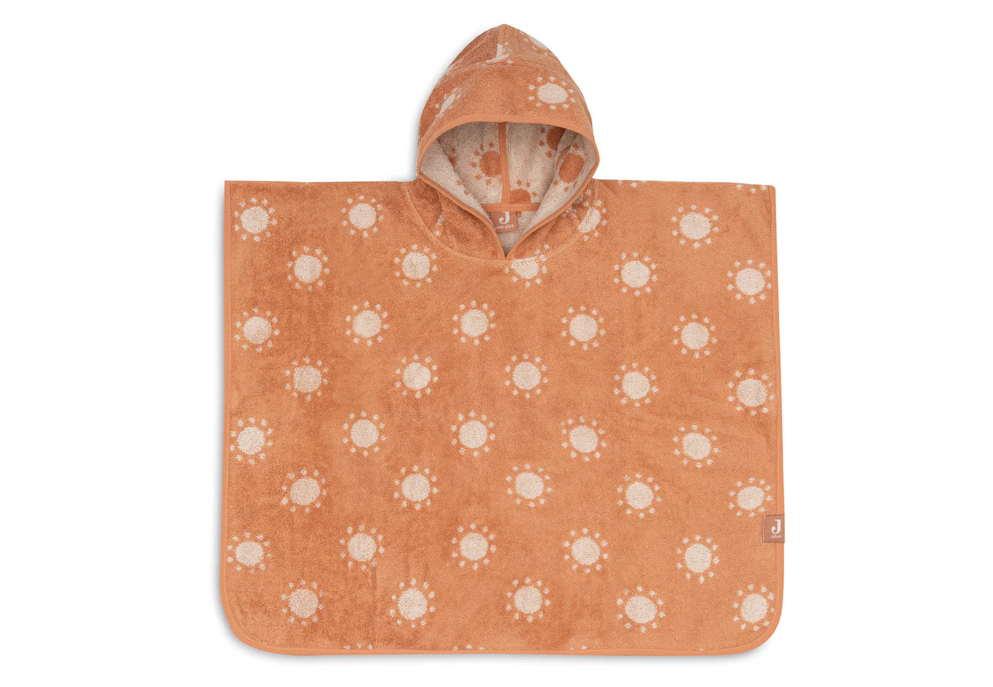 Badponcho Badstof Jacquard Reversible - Sun