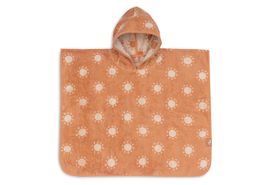 Badponcho Badstof Jacquard Reversible - Sun