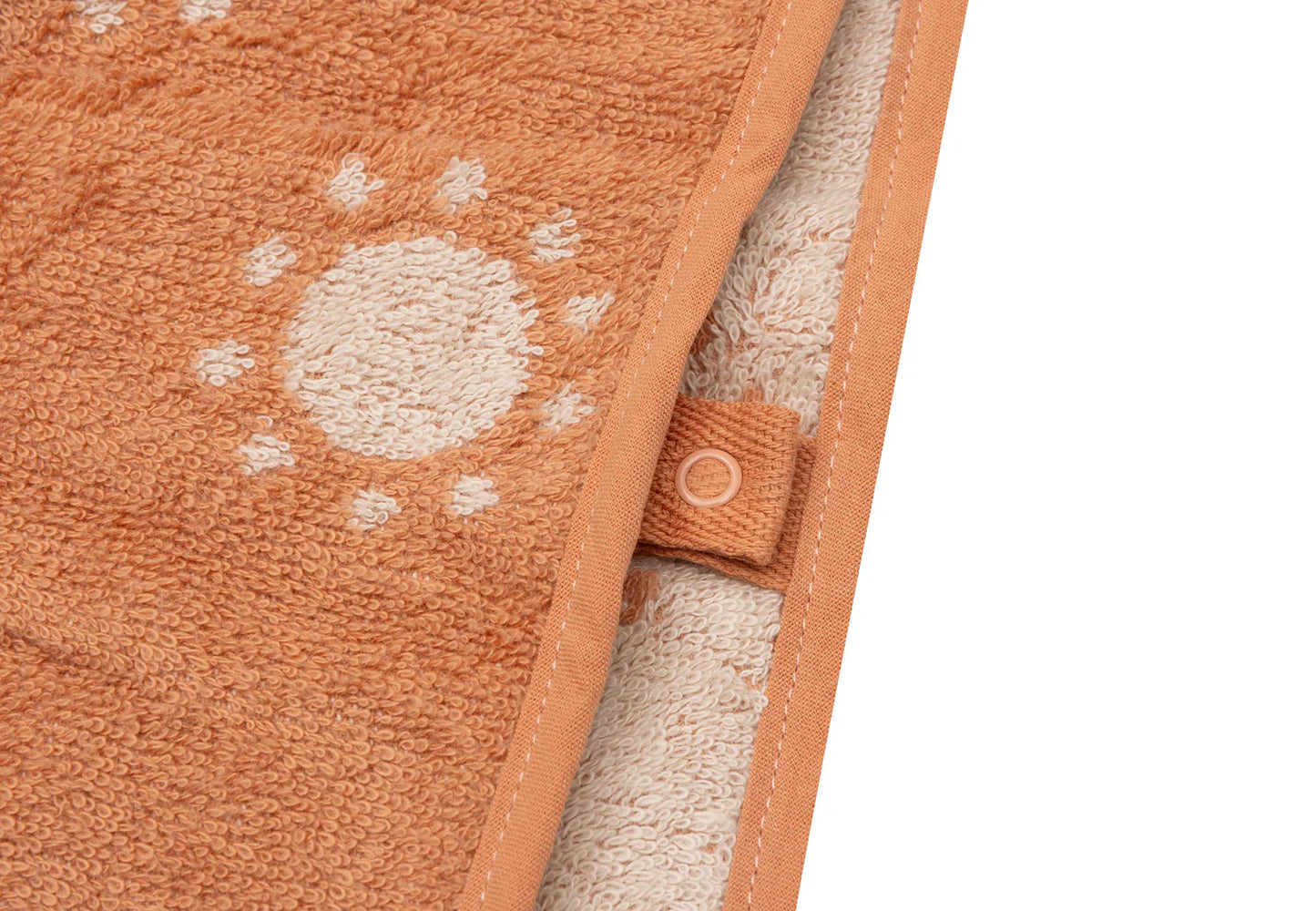 Badponcho Badstof Jacquard Reversible - Sun