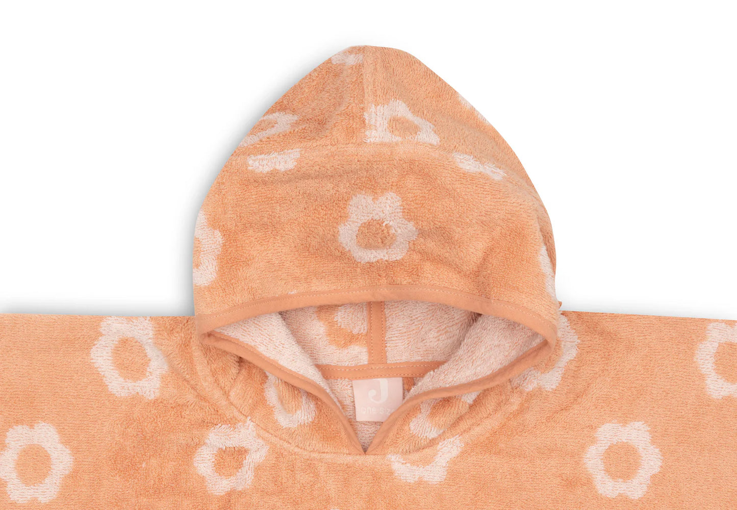 Badponcho Badstof Jacquard Reversible - Flower