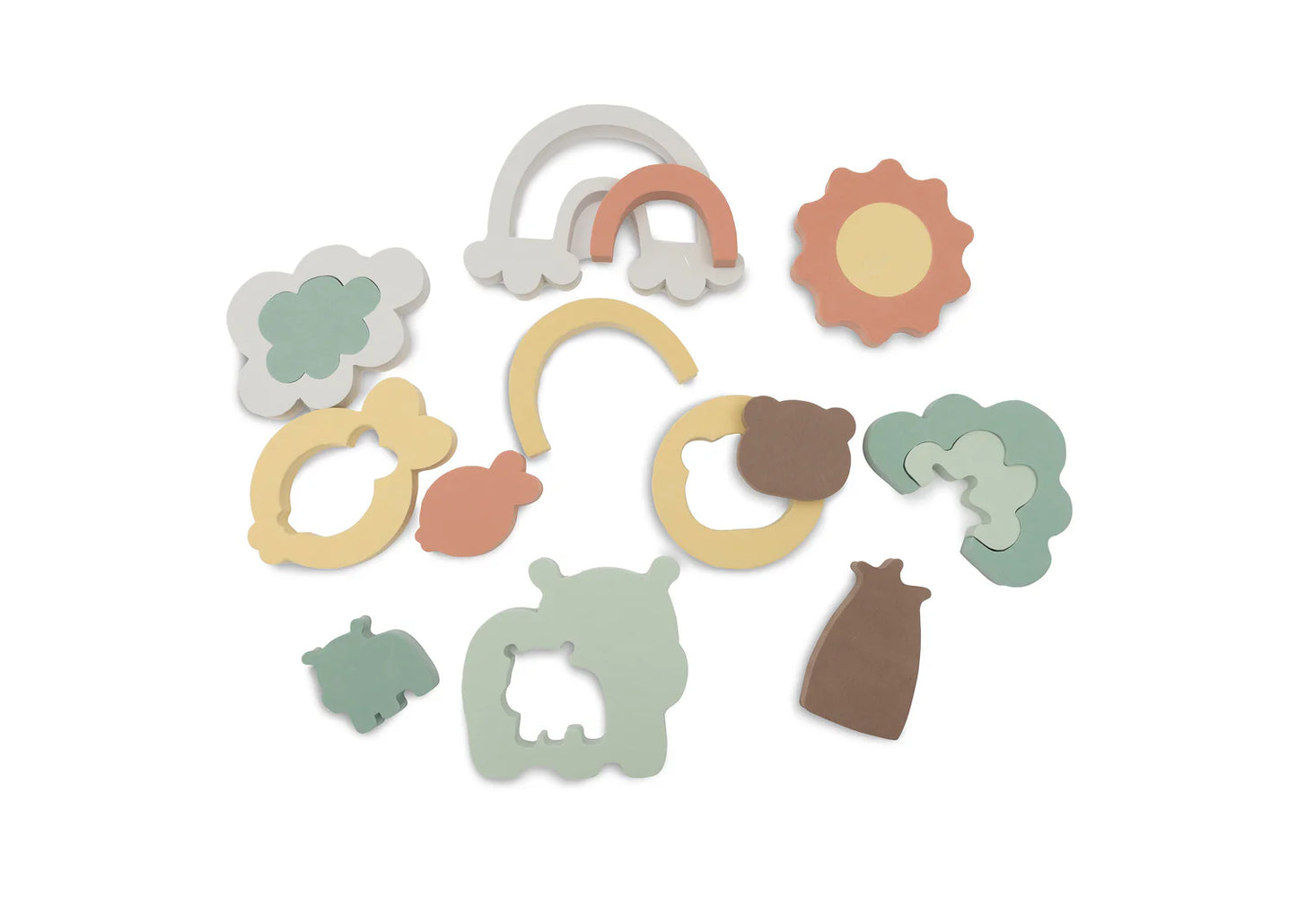 Badspeelset Foam - Kangaroots - Puzzle