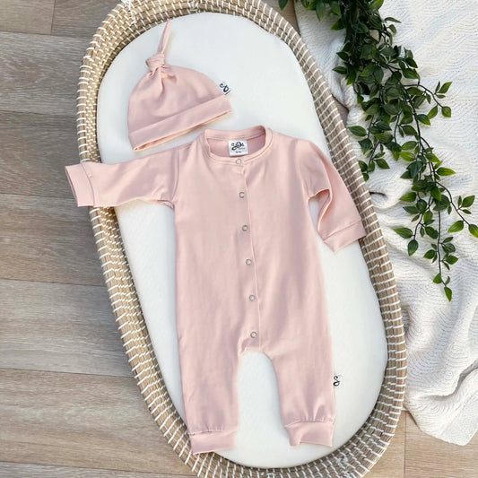 Knoopmuts basic roze